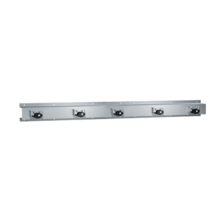 8215-5 ASI Mop and Broom Racks