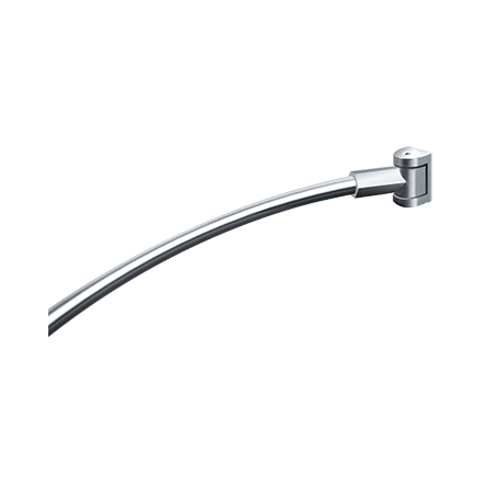 1201 A Asi rideau de douche cintré tringles de montage@2x2