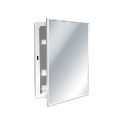 8339 Medicine Cabinet White Shelves 400x400