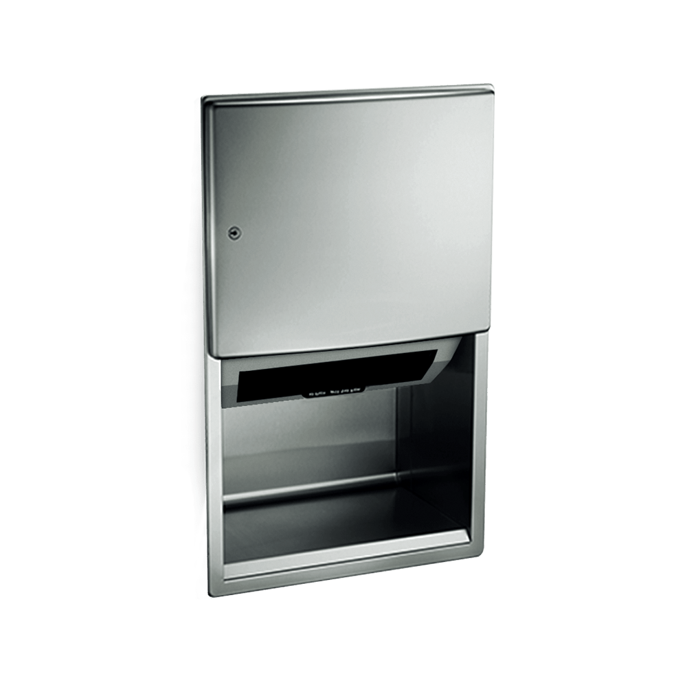 204523a Asi Recessedautomaticrollpapertoweldispenser@2x