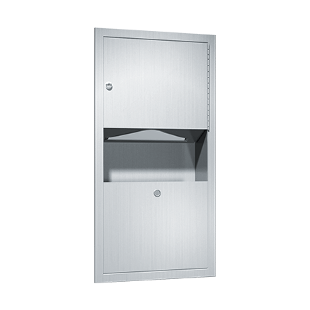 0462-AD ASI Paper Towel Dispenser And Waste Receptacle