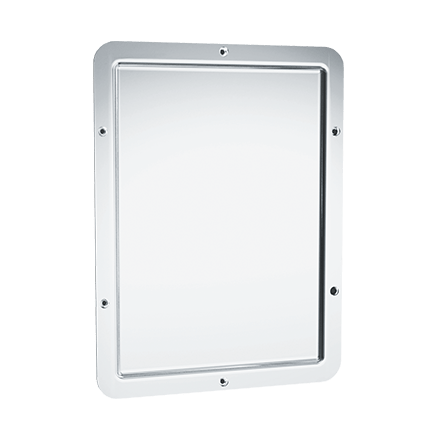 107 Asi Onepieceframedmirrorwithroundedcorners Frontmounting Securityaccessories@2x1
