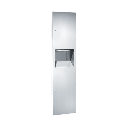 64676 ASI Paper Towel Dispenser and Waste Receptacle
